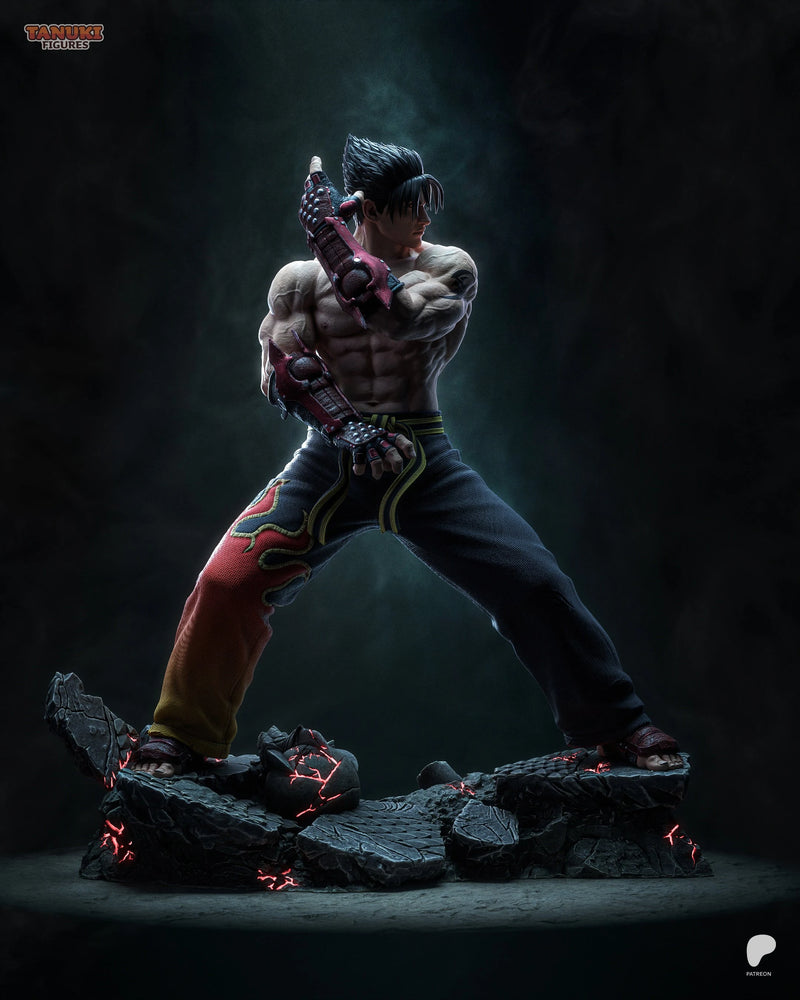 Jin Kazama Resin Statue & Bust - Full Size view 4