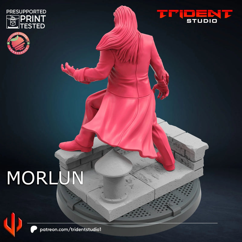 Morlun Marvel MCP-compatible 40mm resin proxy miniature by Trident Miniatures - product image 4