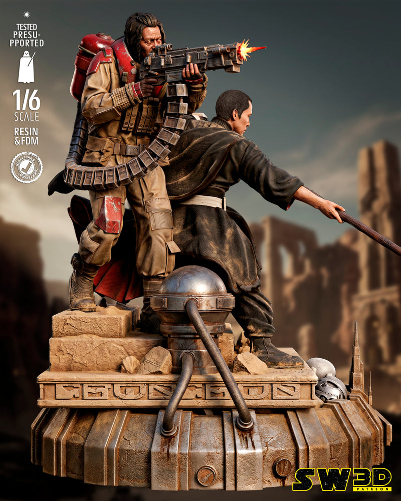 SW3D December 2025 Term Guardians of the Whills Diorama