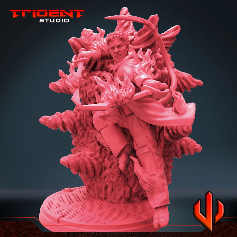 Nightcrawler Marvel MCP-compatible 40mm resin proxy miniature by Trident Miniatures - product image 4