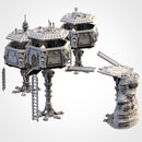 Sci-Fi City 3D printed terrain view 4