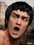 Bruce Lee Sculpture resin statue kit view 4