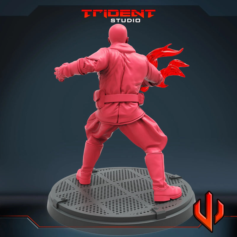 Baron Strucker - Sculpt A Marvel MCP-compatible 40mm resin proxy miniature by Trident Miniatures - product image 4