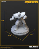 Iron Monger Marvel MCP-compatible resin miniature by C27 Studios - product image 4