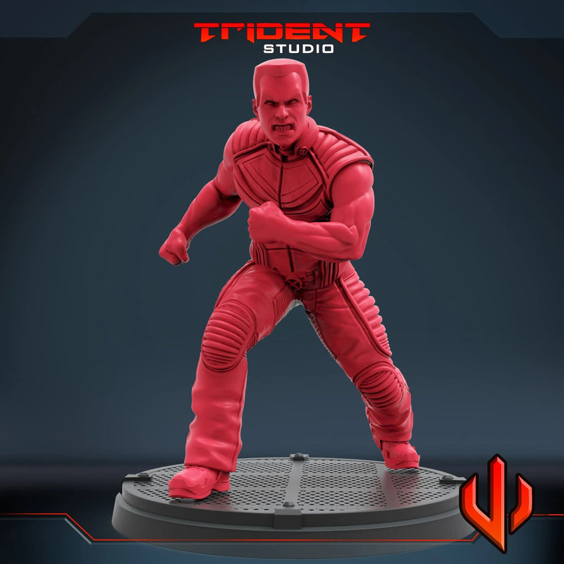 Colossus X-Men 2000 Movie Marvel MCP-compatible 40mm resin proxy miniature by Trident Miniatures - product image 4