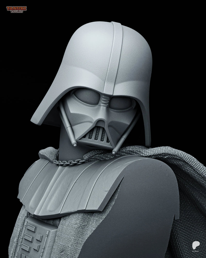 Darth Vader Resin Statue & Bust - Bust view 4