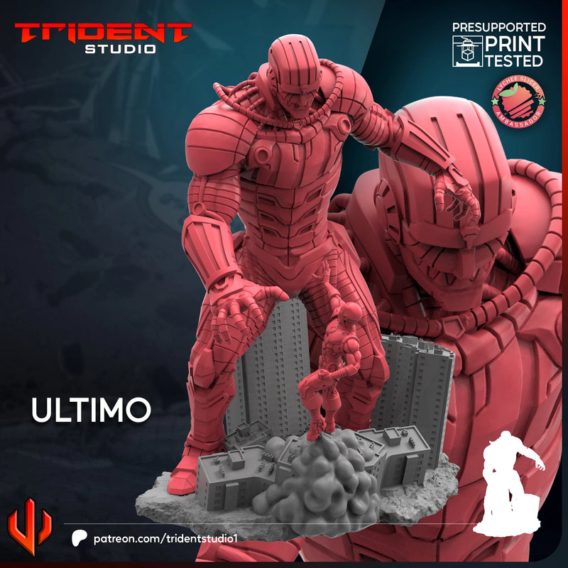 Ultimo Marvel MCP-compatible 40mm resin proxy miniature by Trident Miniatures - product image 4