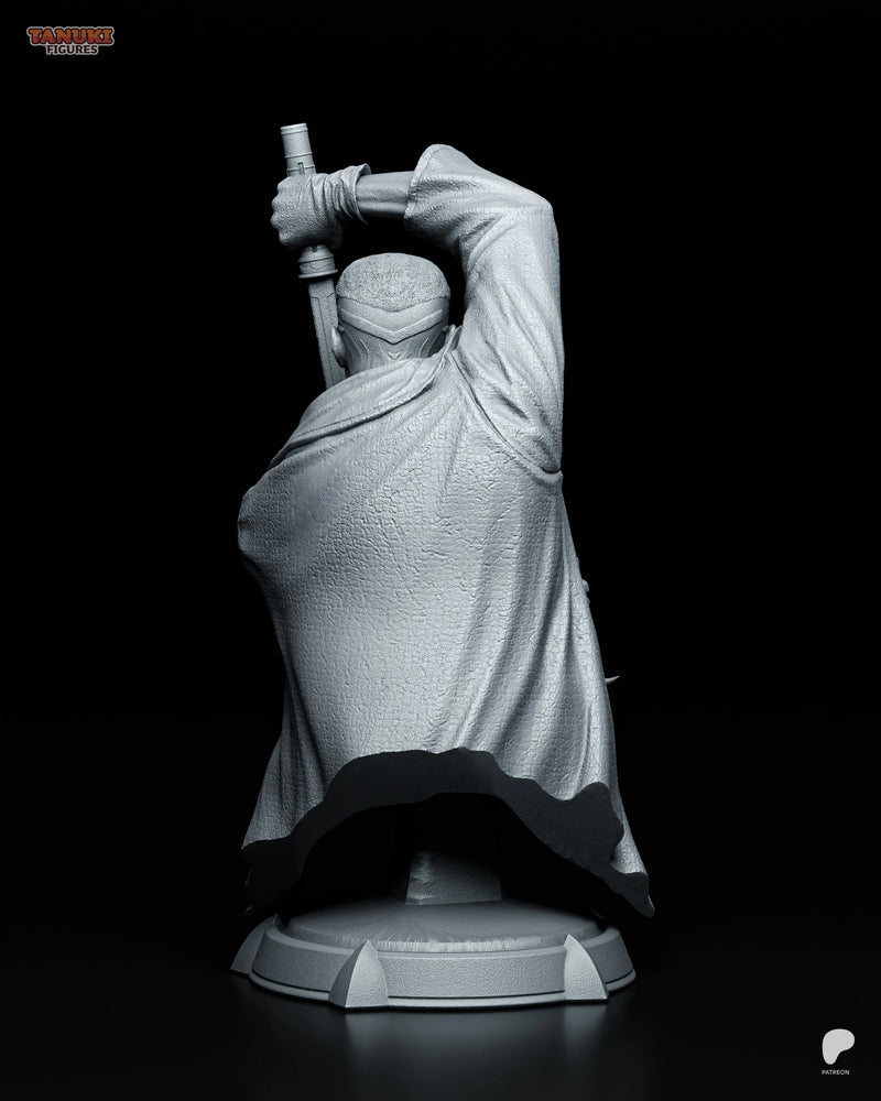 Blade Resin Statue & Bust - Bust view 4