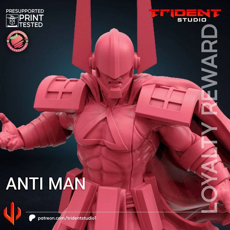 Anti Man Marvel MCP-compatible 40mm resin proxy miniature by Trident Miniatures - product image 4