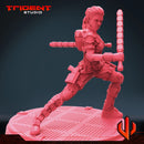 Melina Vostokoff - Sculpt C Marvel MCP-compatible 40mm resin proxy miniature by Trident Miniatures - product image 4