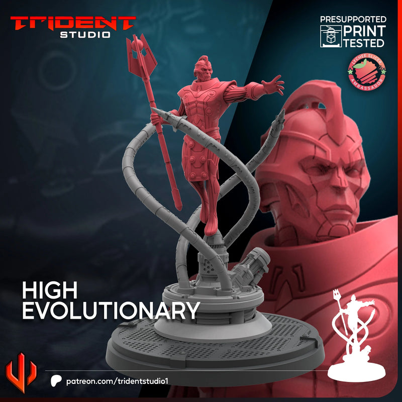 High Evolutionary Marvel MCP-compatible 40mm resin proxy miniature by Trident Miniatures - product image 4