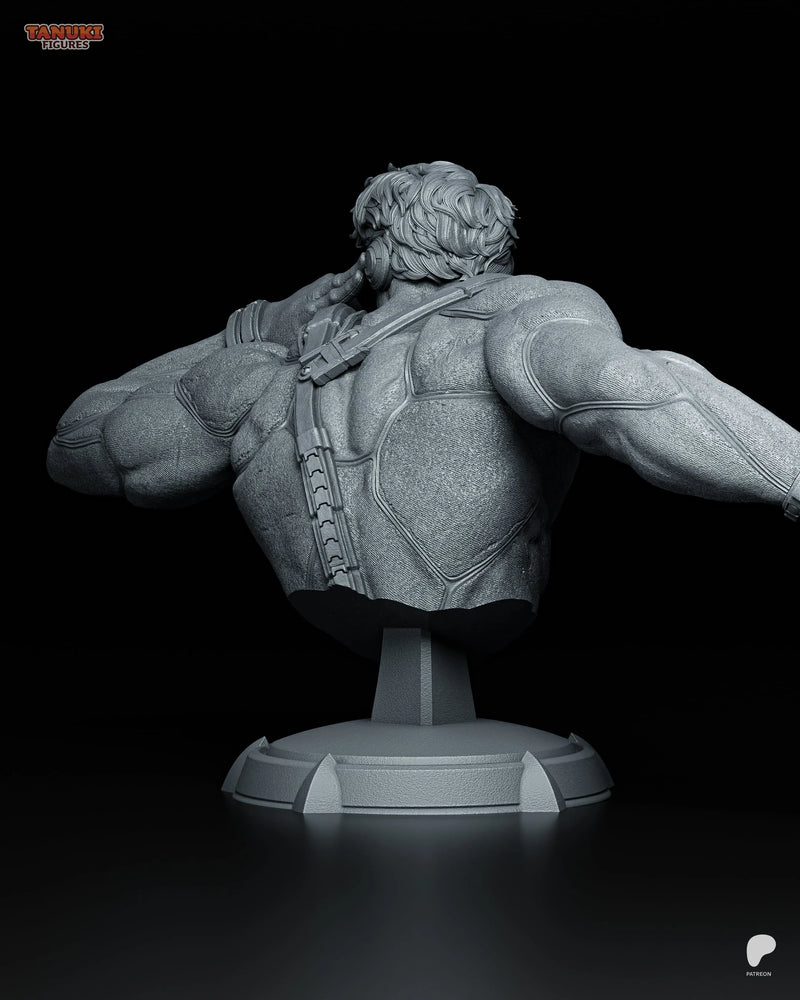 Cyclops Resin Statue & Bust - Bust view 4