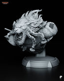 Battle Beast Resin Statue & Bust - Bust view 4
