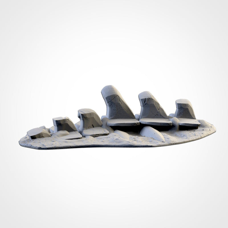 Boney Terrain 3D printed terrain view 4