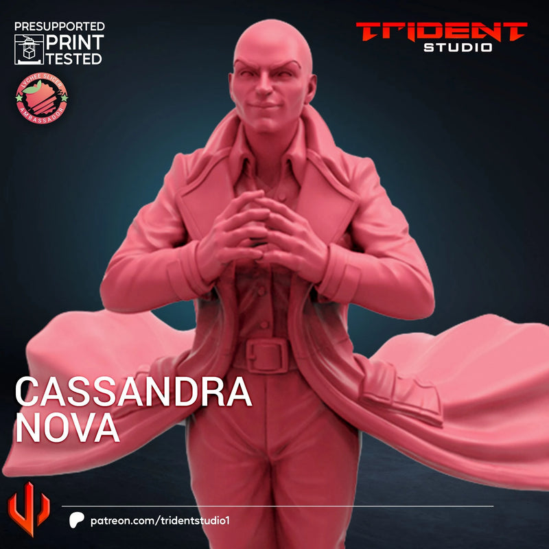Cassandra Nova Marvel MCP-compatible 40mm resin proxy miniature by Trident Miniatures - product image 4