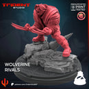 Wolverine Rivals Marvel MCP-compatible 40mm resin proxy miniature by Trident Miniatures - product image 4