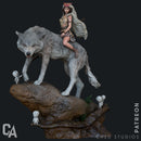 Princess Mononoke Statue - 1/9 Scale