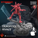 Deadpool Rivals Marvel MCP-compatible 40mm resin proxy miniature by Trident Miniatures - product image 4