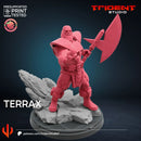 Terrax Marvel MCP-compatible 40mm resin proxy miniature by Trident Miniatures - product image 4