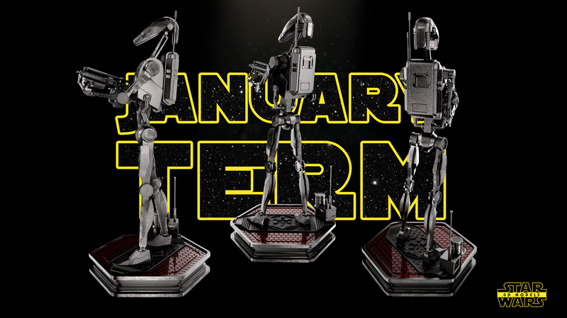 Combat Droid B1 Sculpture