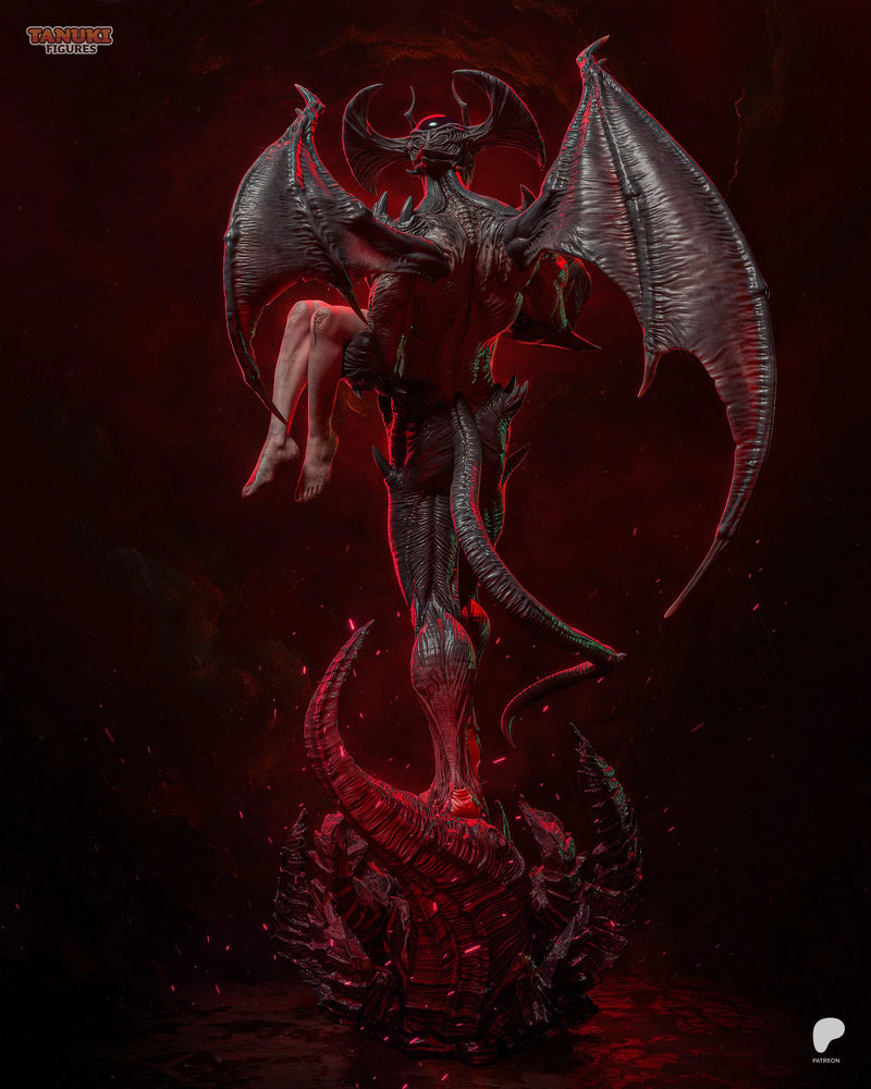 Devilman Resin Statue & Bust - Full Size view 4