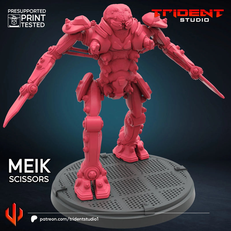 Meik Scissors Thor Ragnarok Marvel MCP-compatible 40mm resin proxy miniature by Trident Miniatures - product image 4