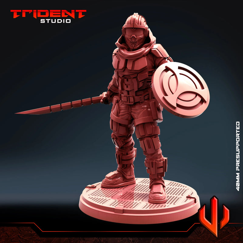 Taskmaster 2021 - Sculpt A Marvel MCP-compatible 40mm resin proxy miniature by Trident Miniatures - product image 4