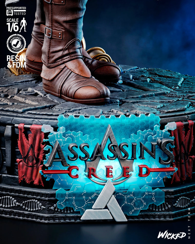 Altair Sculpture resin statue kit view 4