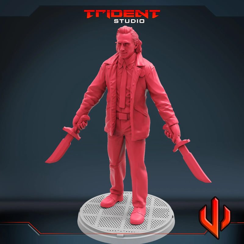 Loki Agent Marvel MCP-compatible 40mm resin proxy miniature by Trident Miniatures - product image 4