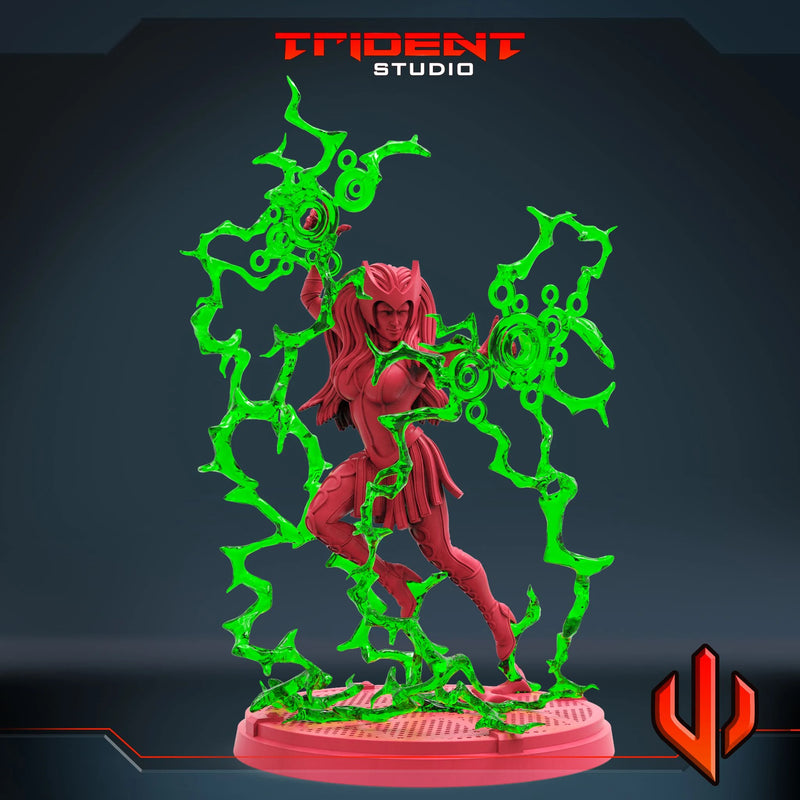 Enchantress Marvel MCP-compatible 40mm resin proxy miniature by Trident Miniatures - product image 4