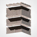 Cathedral Ruins UKTC 3D printed terrain view 4