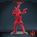 Punisher War Zone - Sculpt A Marvel MCP-compatible 40mm resin proxy miniature by Trident Miniatures - product image 4