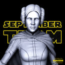 Leia Sculpture