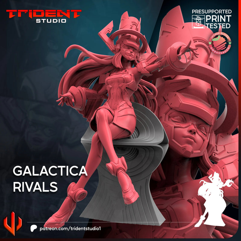 Galacta Marvel MCP-compatible 40mm resin proxy miniature by Trident Miniatures - product image 4