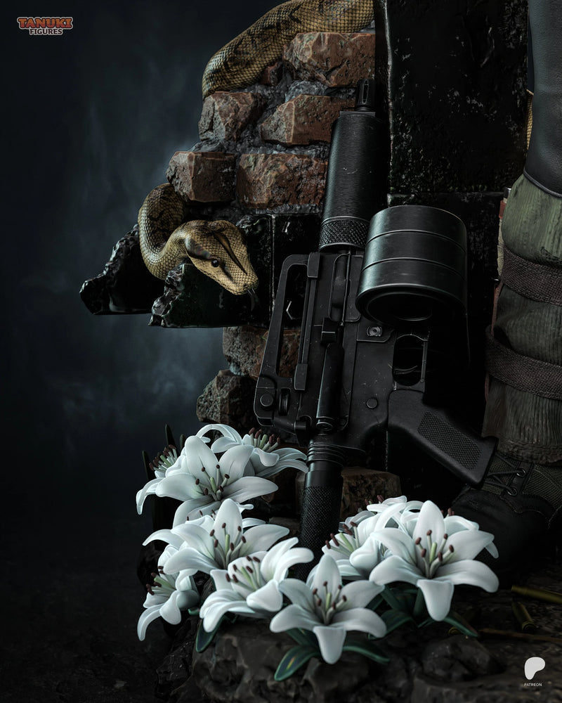 Big Boss Resin Statue & Bust - Full Size view 4