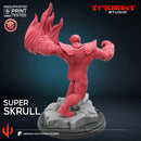 Super Skrull Marvel MCP-compatible 40mm resin proxy miniature by Trident Miniatures - product image 4