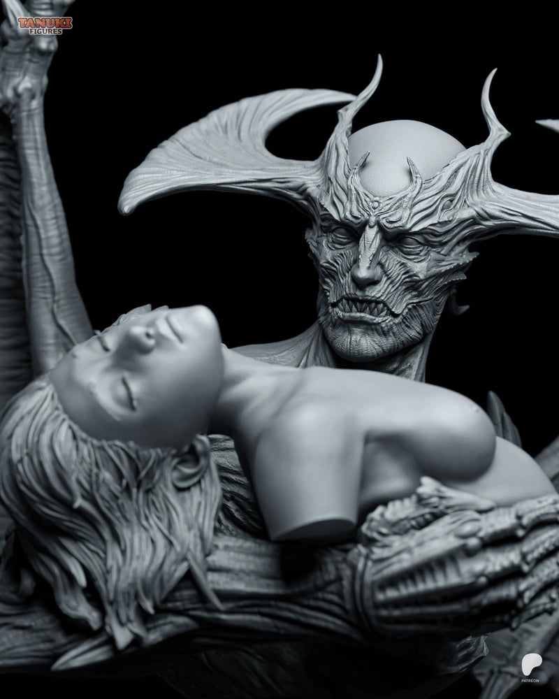 Devilman Resin Statue & Bust - Bust view 4