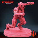 Ultron Drone Multiverse - Sculpt C Marvel MCP-compatible 40mm resin proxy miniature by Trident Miniatures - product image 4