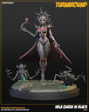 Hela Queen In Black Marvel MCP-compatible resin miniature by C27 Studios - product image 4