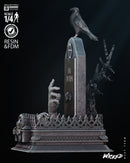 Crow Tomb Bust resin bust kit view 4