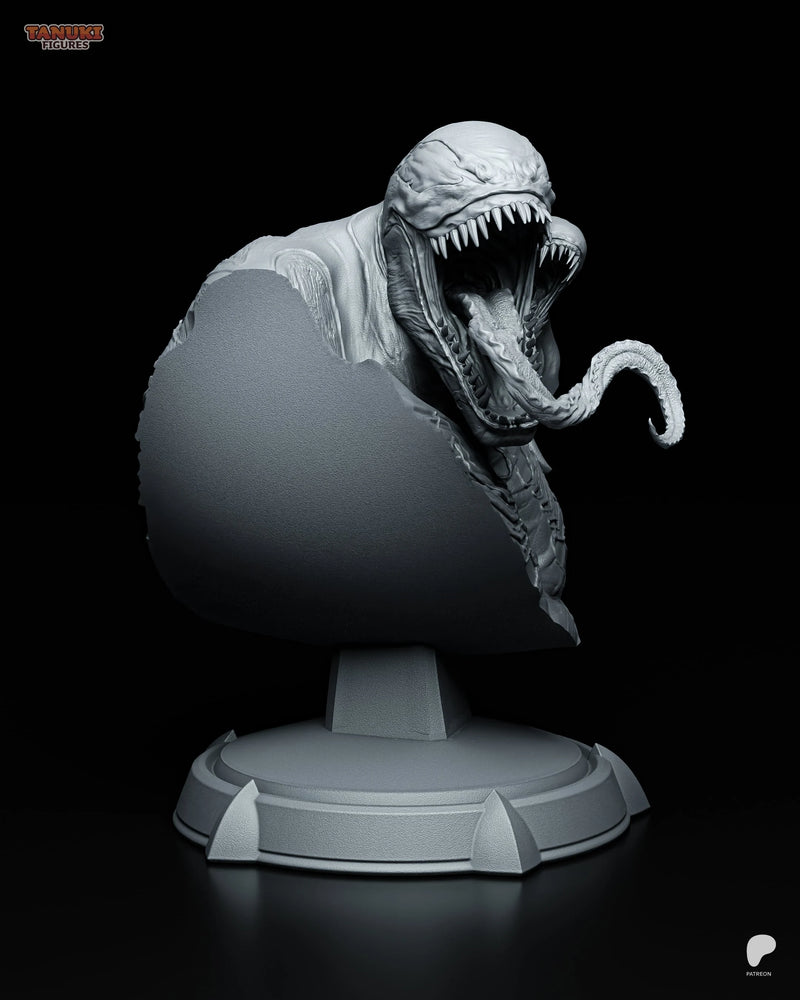 Venom Resin Bust - Bust view 4