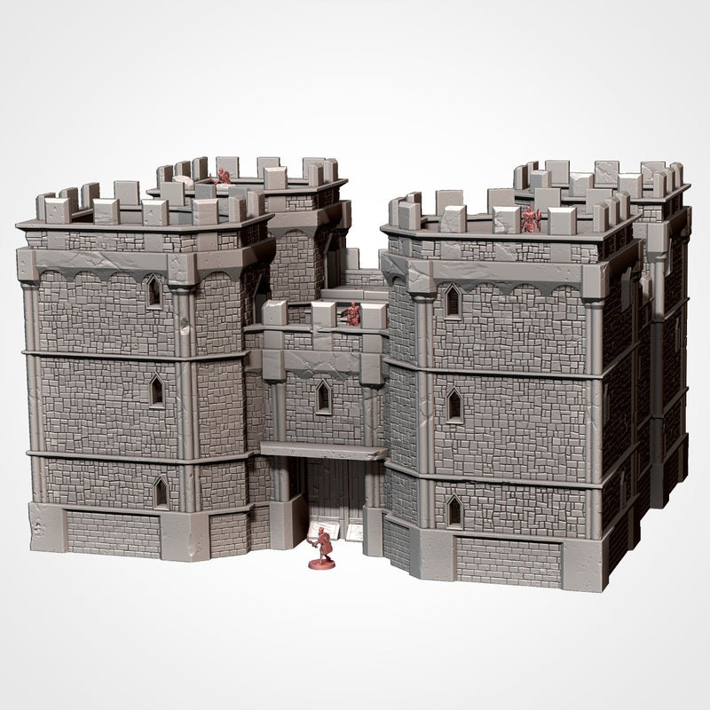 Castle / Stronghold 3D printed terrain view 4