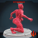 Black Panther Shuri - Sculpt A Marvel MCP-compatible 40mm resin proxy miniature by Trident Miniatures - product image 4