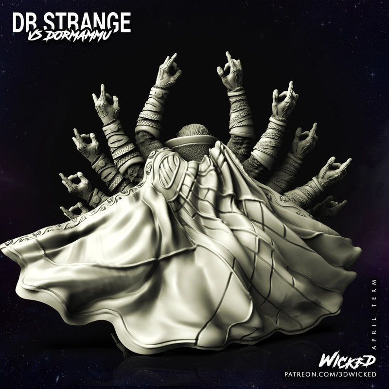 Doctor Strange Bust resin bust kit view 4