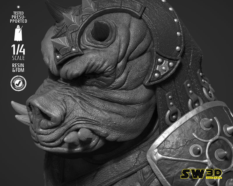 Gamorrean Guard Portrait Bust