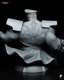 M. Bison Resin Statue & Bust - Bust view 4