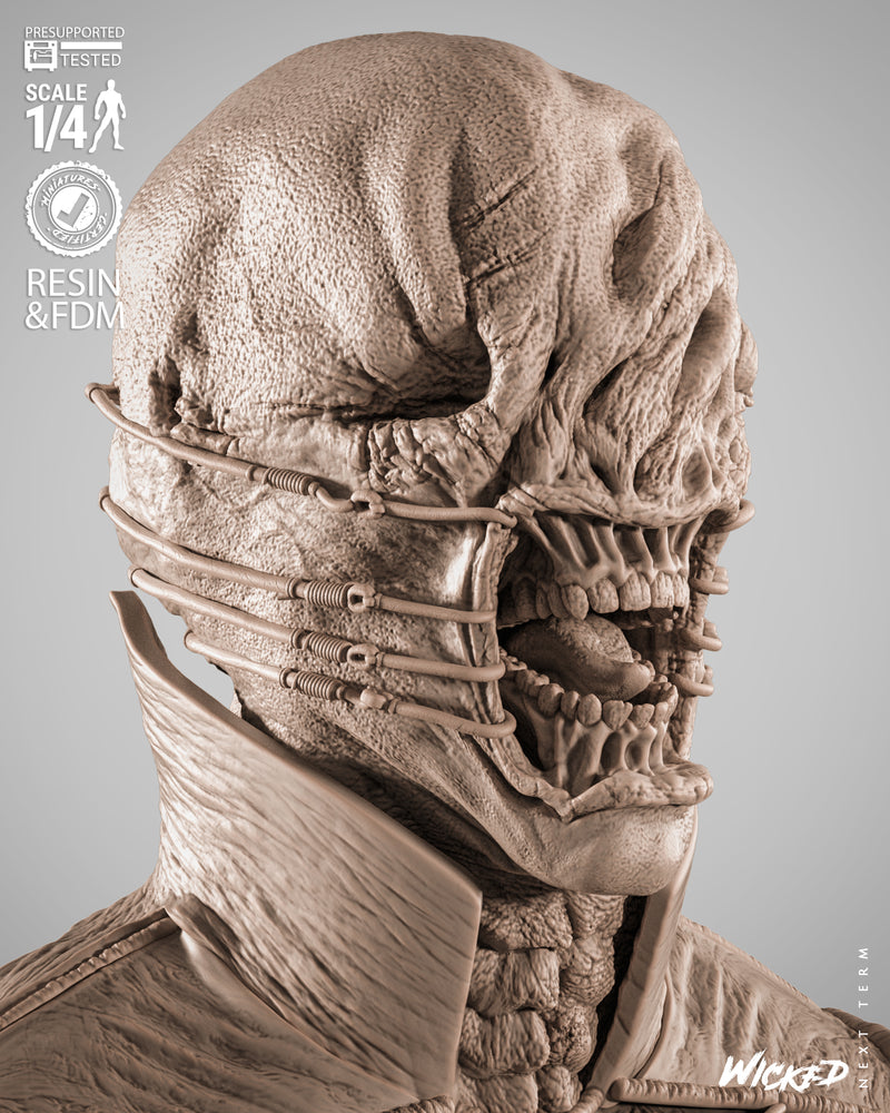 Chatterer Portrait Bust resin bust kit view 4