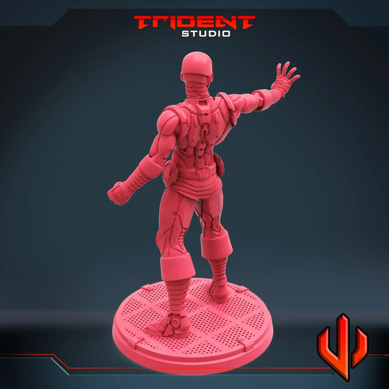 Classic Iron Man - Sculpt A Marvel MCP-compatible 40mm resin proxy miniature by Trident Miniatures - product image 4