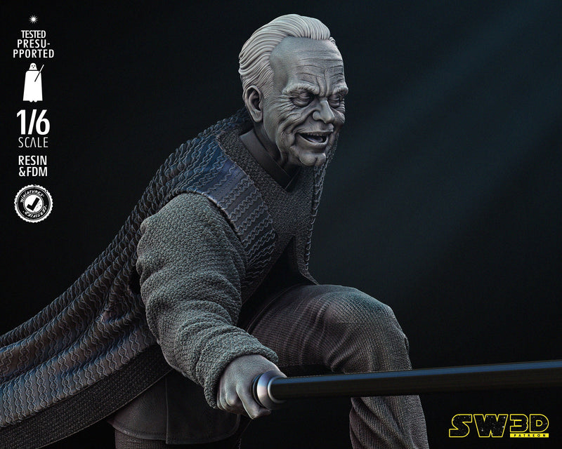 Palpatine Sculpture