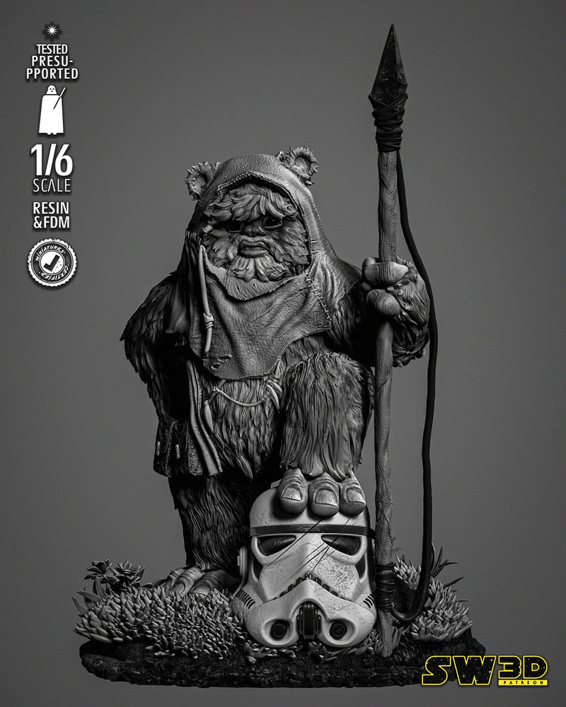 Ewok 1 Sculpture
